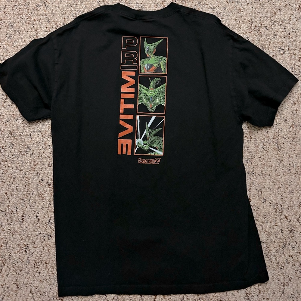 Dragon ball z black t shirt